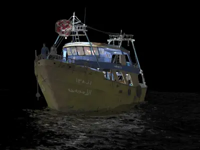 Fishing boat 3D model by linea-64 from CGTrader