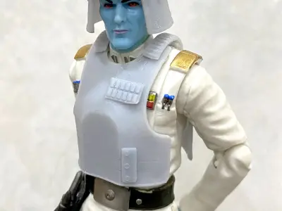 Grand Admiral Armor STL Set 3D print model