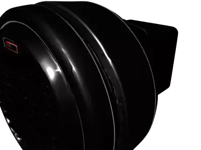 Modern Car HVAC Air Vent Low-poly 3D model