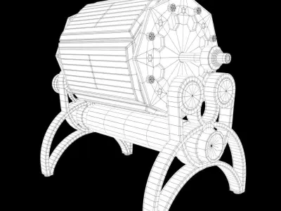 Mendocino Engine 3D model