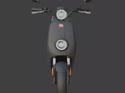 Electric Scooter 3D Model 3D model 6