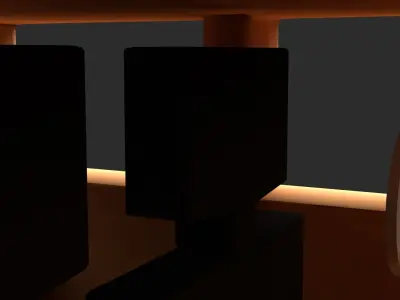 pixal art style car Free low-poly 3D model