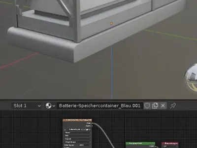 Power Storage Container Control Module 3 Low-poly 3D model