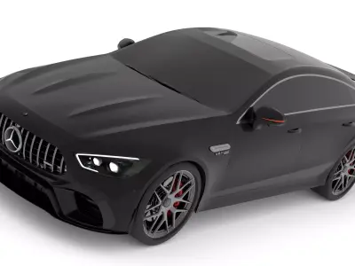Mercedes Benz AMG Gt 3D model