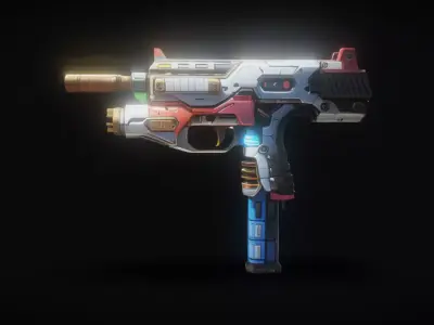 Gun Bundle 3D model