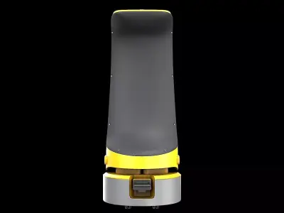 Modern Restaurant Robot Low-poly 3D model