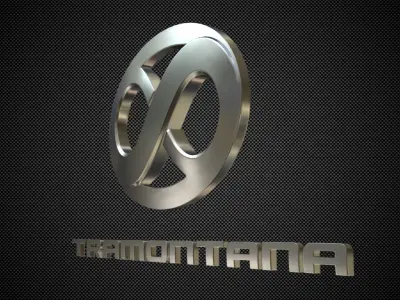 Tramontana Logo 3D model by 3dlogoman