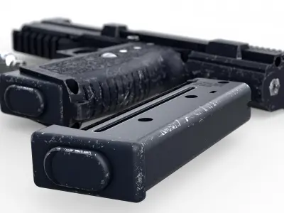 TPx Paintball Marker 3D model