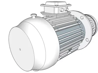 Pump Motor 3D print model purchase