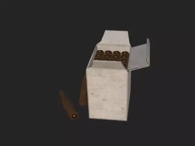 Bullet Model 003 Low-poly 3D model