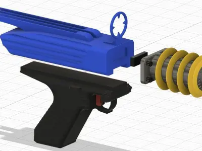Up N Anatomizer GTA 5 Cosplay Gun 3D print model purchase