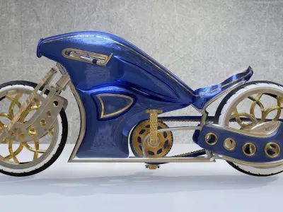 Concept bike 3D model buy