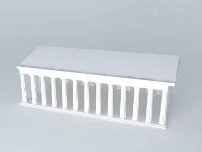 Doric Order Basic Free 3D model