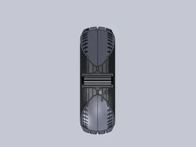 Wheel 260x85 Free 3D model