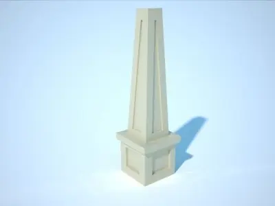 Craftsman Column Free 3D model