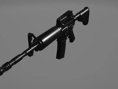 M4a1-Gun 3D model