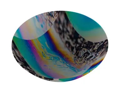 Bowl in Mix Color 3D model