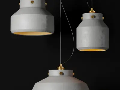 lampatron ziel Low-poly 3D model