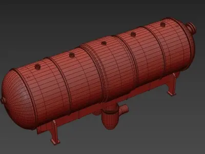  The reactor VVER 240 3D model