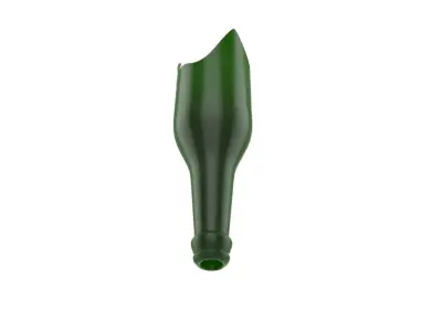 Broken Bottle 3D model