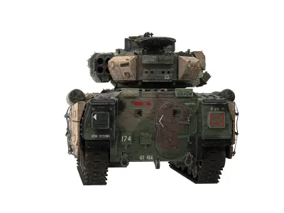 M2A4 Bradley Western 3D model