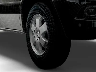 Mercedes Benz Sprinter Van 2018 wheel 3D model