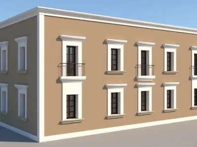 Mexican House 3D model
