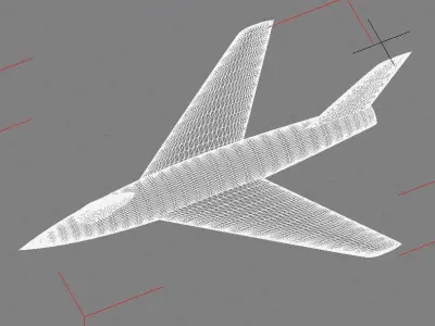 Rocket Plane Free 3D model