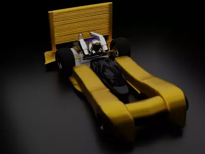 Hotwheels car Free low-poly 3D model