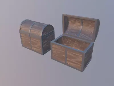 Chest 3D model purchase