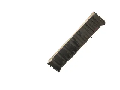 Corrugated board cardboard parcel transport box 3D model