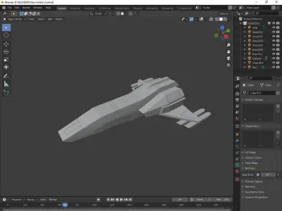 Spaceship Free 3D model from CGTrader