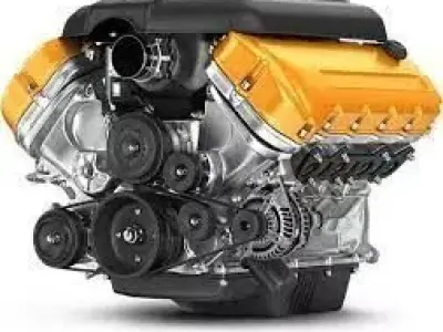 V8 Engine 3D model
