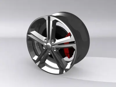 car RIM 3d model 3D model