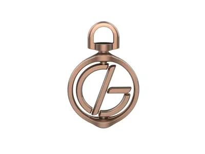 Logo Keychain 3D print model