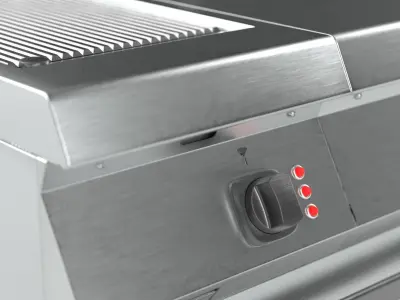 Commercial Grill Top 3D model