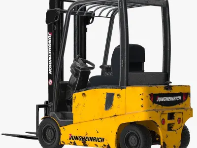 Forklift Jungheinrich 03 3D model