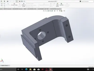 Machine clamp part 1 3D print model