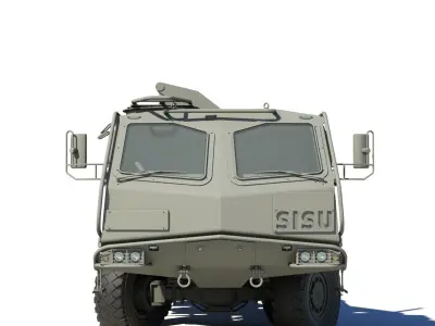Sisu 8x8 3D model