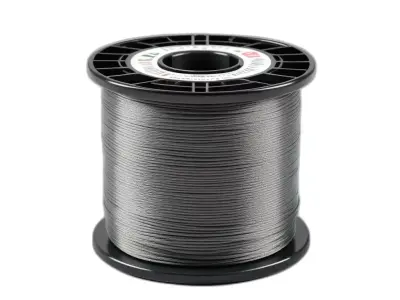 Industrial Wire Spool Cable Reel Low-poly 3D model