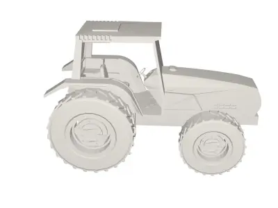 Tractor concept 3D model