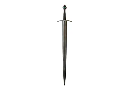 Medieval Knight Sword War Sword 3D Model  3D model