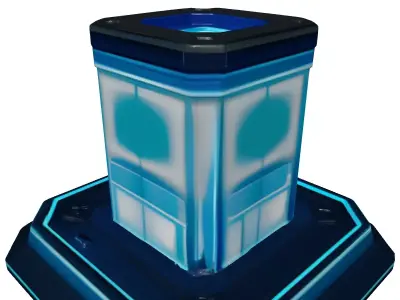 SciFi Energy Core Display 3D model