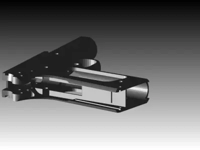 1911 GM Receiver Clamp Jaw Free 3D model