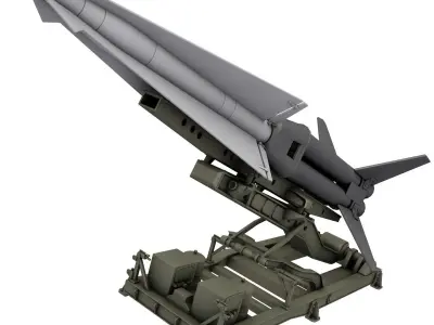 MIM-14 Nike Hercules 3D model