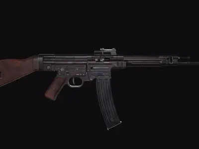 STG44 Rifle Low-poly 3D model