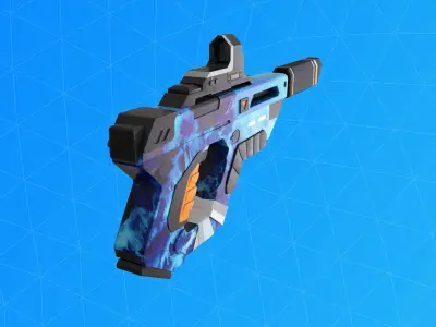 Horizon gun Low-poly 3D model
