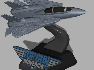 F-14 TOMCAT MAVERICK TopGun 3D print model