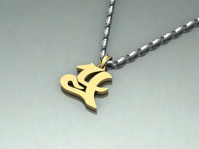 Pendant Y-y1 3D print model