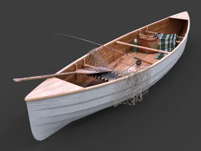 fishing boat 3D model
